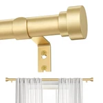 Gold Curtain Rods For Windows 32 To 60 Inch, Heavy Duty Adjustabl... New. Price: $27.43.