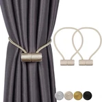 Sorfia 2PCS Magnetic Curtain Tiebacks, Strong Window New. Price: $14.75.