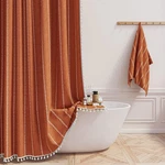Bttn Boho Shower Stall - 36X72 Weighted Curtains Burnt Orange New. Price: $21.90.