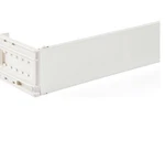 Classic 2.5 Adjustable Projection, 48 To 86-INCH Wide Pocket Curtain Rod, White New. Price: $49.99.