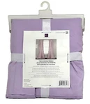 Lush Decor Reyna Ruffle Window Curtain Panels Set (2) Lavender Purple 54 X 84 New. Price: $25.00.