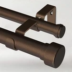Time Forest Double Curtain Rods Windows 66 To 120 INCHES(5.5-10 Fe... New. Price: $47.26.