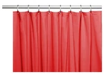 Red Venice Elegant Home Heavy Duty Vinyl Shower Curtain Liner 12 Metal Grommet New. Price: $34.21.