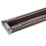 Zshine Heavy-duty Curtain Conjoined Double Track Rails Ceiling Mounting For L... New. Price: $135.17.