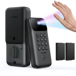 Lockin Veno Go Smart Deadbolt With Dual Swappable Batteries, Black New. Price: $259.13.