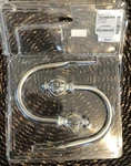 Avery Satin Nickel Chris Madden Jcpenney Decorative Curtain Holdbacks Drapes Open. Price: $27.20.