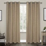 Exclusive Home Curtains Vesta Heavyweight Textured Linen Blackout Window New. Price: $54.16.