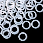 Boao 100 White Plastic O-rings For Roman Blind Curtains (16MM) New. Price: $16.99.