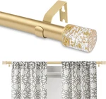 Gold Foil Extendable Curtain Tension Rods For WINDOWS1" Diameter Heavy Duty ... New. Price: $22.20.