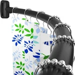 Curved Shower Curtain Rod, 45-72 Inches Adjustable Arched Inch, Black New. Price: $40.17.