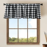 Wosibo Buffalo Check Plaid 56"W X 16"L (pack Of 2), White And Black New. Price: $28.99.
