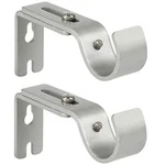 Anndason Heavy Duty Adjustable Curtain Rod Brackets Holders For 2PCS Silver New. Price: $12.13.