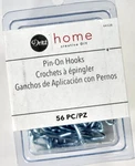 Dritz Home 56-PIECE Pin-on Hooks (44328) New. Price: $17.99.