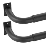 Curtain Rods For Windows 28 To 48 Inches Pack, 1 Diameter Metal Wrap A... New. Price: $62.86.
