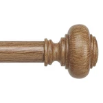 Wood Curtain Rods For Windows 72 To 144 Inch, Boho Vintage Decorative ... New. Price: $43.35.