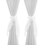 2 Pcs Bowknot Curtain Tiebacks Sweet Lace Holdbacks Buckles For Home ... New. Price: $20.87.