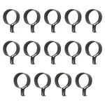 Mainstays Set Of 14 Caf Curtain Rod Clip Rings, 3/4 In. Diameter, Bronze New. Price: $6.86.