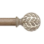 Wolistsa Curtain Rod 36-122 Inch, Boho 36''-122'' (1 Pack), Weathered Wood New. Price: $53.99.