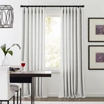 Sunbrella Durant Light Filtering Curtains 50 In. X 96 White Fad... New. Price: $232.58.