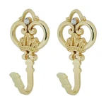 Crown Curtain Wall Hook Household Clothes Hanging Window Drapery Medalli... New. Price: $16.55.