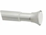 Amazon Basics Tension Curtain Rod, Adjustable 54-90" Width Nickel (2)PACK. New. Price: $31.99.