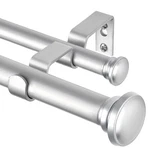 Tonial Inch Double Curtain Rods 72 144 (6 12 Ft), Heavy Duty Dec... New. Price: $60.04.