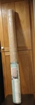 Lewis Hyman 48" X 72" Pvc Roll Up Shade Woodgrain New. Price: $24.00.