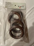 Kirsch Wood Trends Ball Finial Coffee For 2 Pole 5508EG 841 New. Price: $8.50.