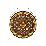 Chloe Lighting Arabella Tiffany-style Victorian Stained Glass Window Panel 26... New. Price: $187.77.