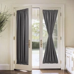 Pony Dance Gray Door Curtain - Thermal Insulated Rod Pocket Blackout Privacy ... New. Price: $24.93.