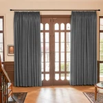 Huto Pinch Pleat Blackout Curtains For Bedroom - Extra Long Darkening Th... New. Price: $86.57.