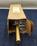 (qty 2) Ifels 30"-90" Gold A2 Curtain Rods For Windows, 1 Inch Open. Price: $25.19.