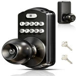 Veise Keypad Door Knob Lock Keyless Entry Digital Handle Electronic Smart New. Price: $91.94.