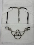Carolyn Pollack Necklace American West Sterling Silver Twisted Rope Leather Cord Pre-owned. Price: $99.99.