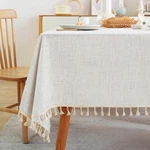 Laolitou Textured Cloth For Rectangle Table, Heavy Duty Farmhouse New. Price: $31.26.