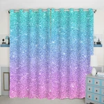 Qh Multi-colored Background Window Curtain Panels Blackout Bedroom Li... New. Price: $51.76.