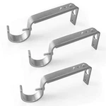 Ihrdnnr Curtain Rod Holders Silver Heavy Duty Adjustable Brackets For 7/8... New. Price: $19.85.