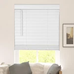 Calyx Interiors Faux Wood Blinds With Classic Valance, Cordless, Slat, 22" New. Price: $47.56.