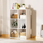 Comhoma 6 Wood Cube Storage Organizer Open Back And Removable Panels 11IN New. Price: $91.42.