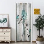 Teal Daisy For Doorways,blackout Curtains Closet, Bedroom Ki... New. Price: $45.15.