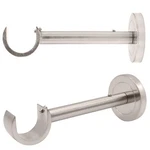 Curtain Rod Bracket 2PCS Brushed Nickel 1 Inch 5 Projection Holder New. Price: $31.94.