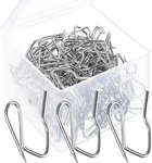 Shappy Drapery Hooks Pins For Ains, Metal Pinch Pleat With Clear New. Price: $12.98.