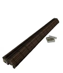 Radiance Brooklyn Cordless Cocoa Brown Bamboo Roman Shade Textured 38 64" Open. Price: $32.24.