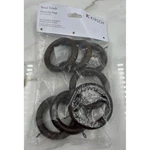 Kirsch Wood Trends 3/8" Clip Rings Coffee Finish 7 Pack 5602EG841 New. Price: $23.95.
