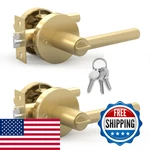 Mega Handles Ronn Entrance Entry Lever Door Heavy Duty Round Locking New. Price: $151.67.