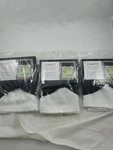 Set Of 3 Achim Darcy Window Curtain Valance 58X14 New. Price: $44.99.