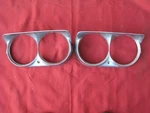 1960 Chrysler Imperial Chrome Front Headlight Bezels Lt Rt Pair Used. Price: $145.00.