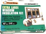 V95H Extra Large Window Insulation Kit For Outdoor Use New. Price: $24.32.