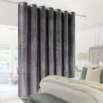 Victree Divider For Bedroom Wide Velvet Curtains Sliding Gla... New. Price: $45.73.