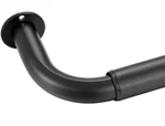 Mayrhyme Room Darkening Curtain Rod 48-84 Inches, Wrap Around DESIGN,1-INCH Diam Open. Price: $17.50.